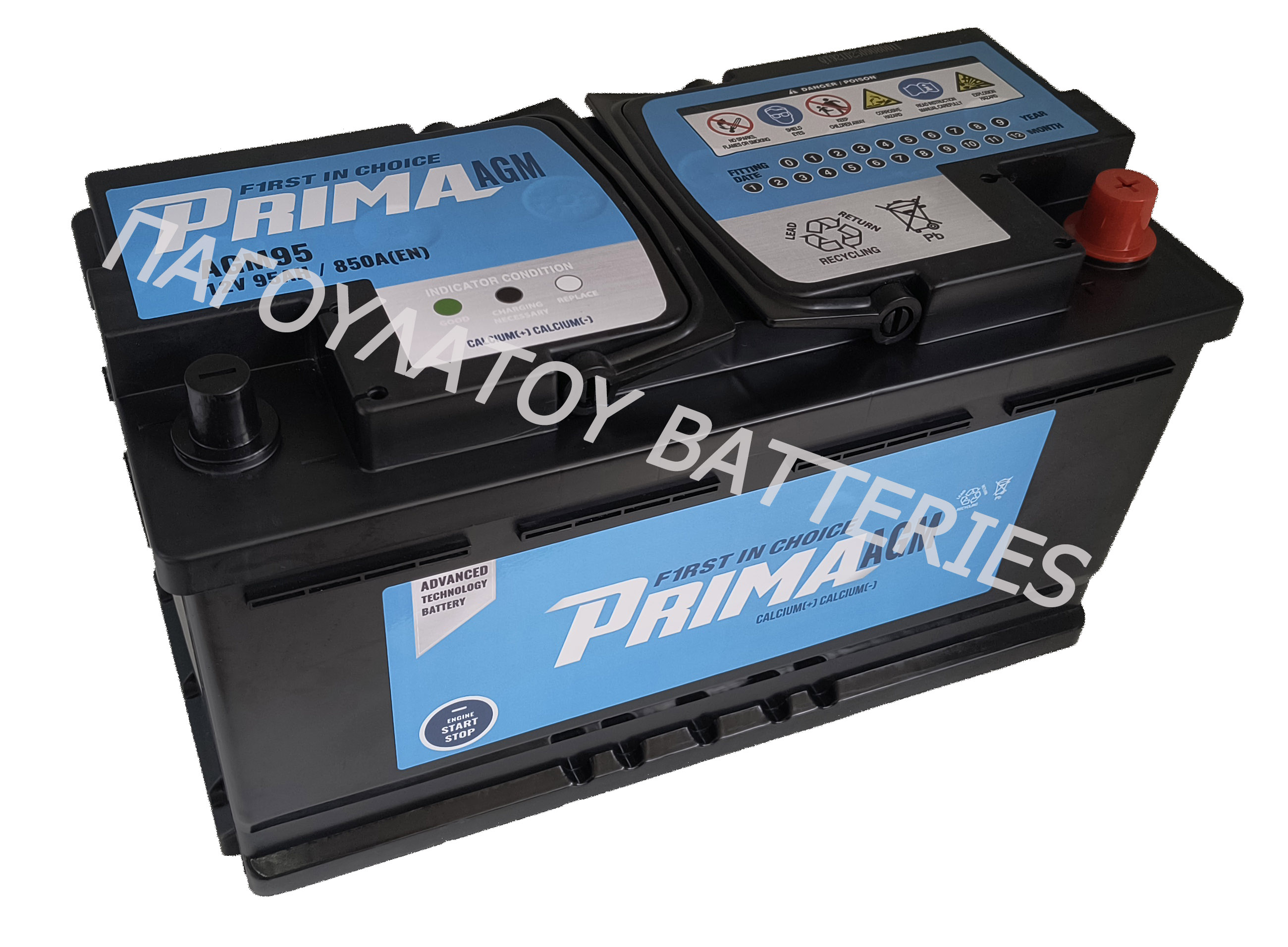 ΜΠΑΤΑΡΙΑ ΑΥΤΟKΙΝΗΤΟΥ 12V 95AH AGM PRIMA 